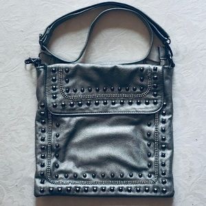 Crossbody Purse with Embellishments